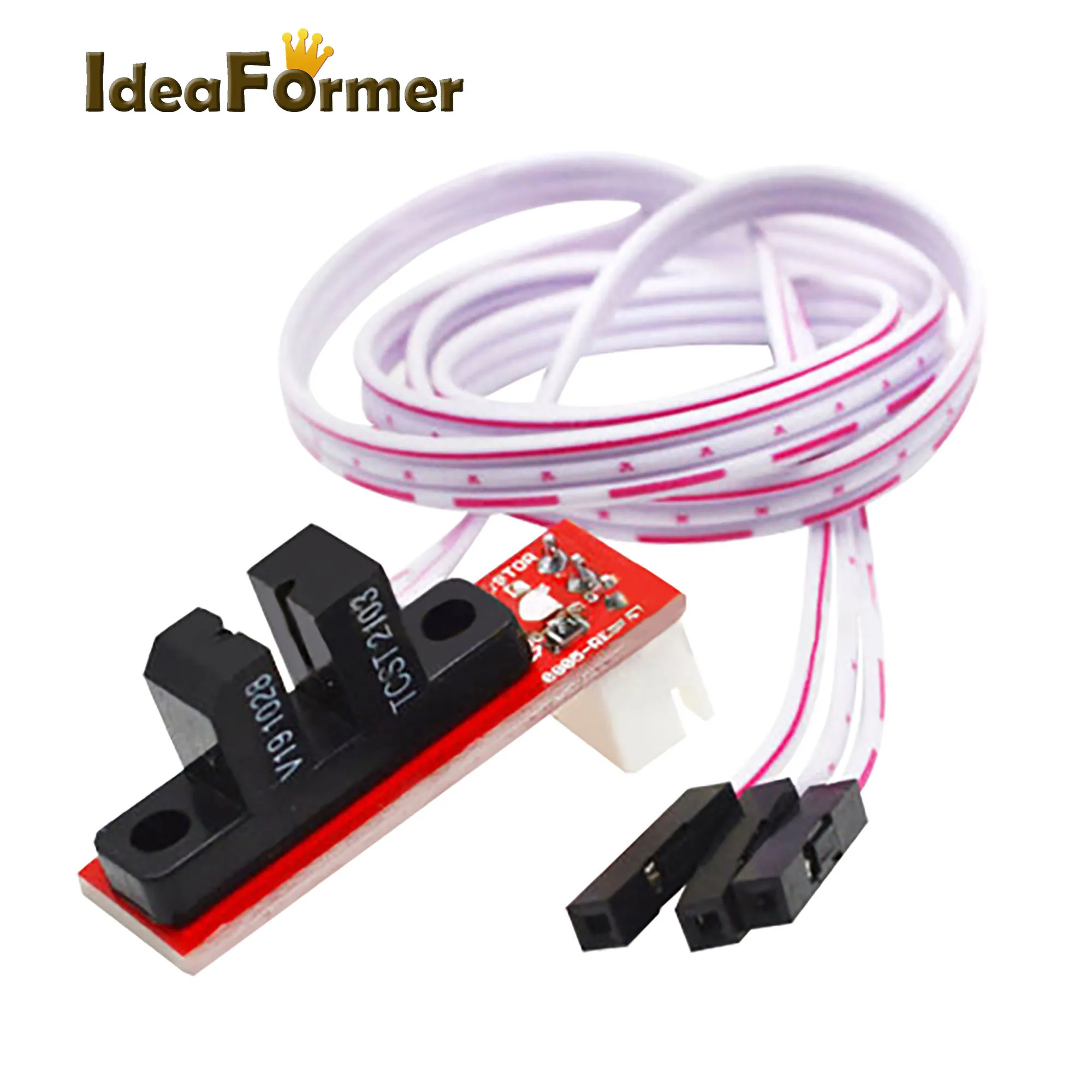 

6Pcs/lot 3D Printer Optical Endstop Limit Switch Optical Control Light Limit Switch For RAMPS 1.4 3D Printer Parts.
