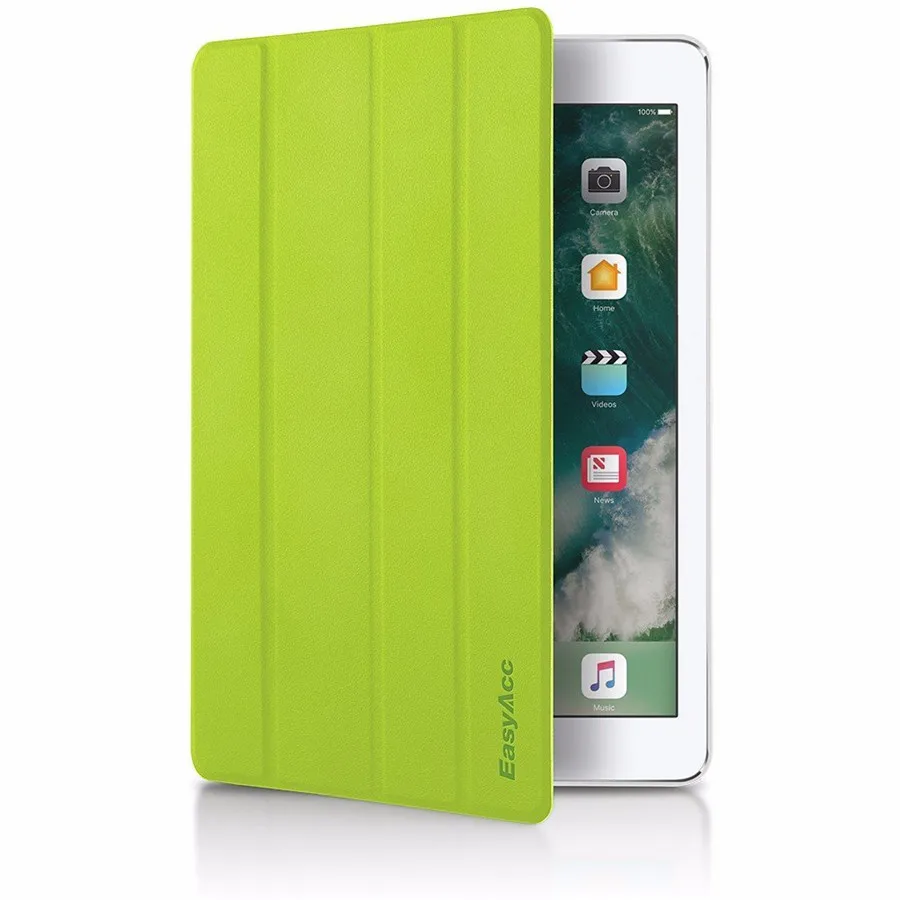 Easyacc для iPad 9.7 дюймов Чехол из искусственной кожи Smart Cover Folio Case Авто Wake чехол нового
