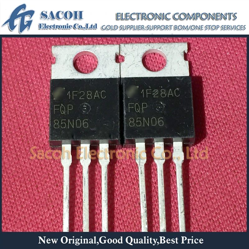 

10 шт. FQP85N06 FQP85N10 FQP80N06 FQP80N08 FQP80N10 FQP80N04 TO-220 85A 60 в Высокоточный МОП-транзистор
