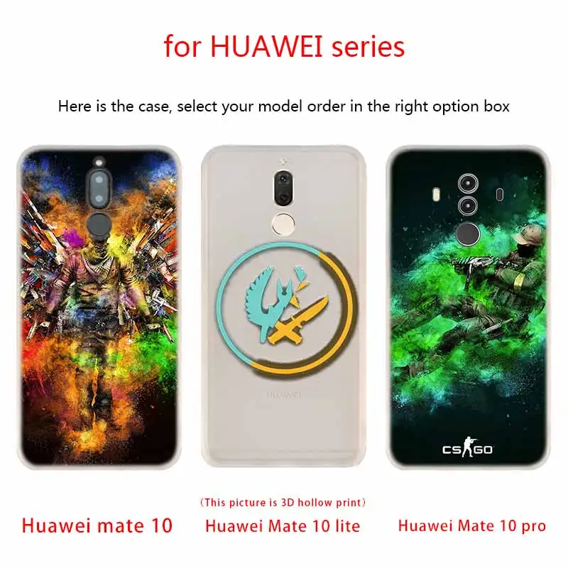 Чехол из мягкого силикона для Huawei Mate 10 Lite 20 Pro 20X S Y5 2017 Y9 2018 2019 NOVA 3 4|Бамперы| |