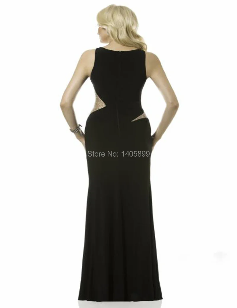 New Arrival Tank O Neck Beads Chiffon Mermaid Sexy Long Prom Dress 2015 Robe De Soiree | Свадьбы и торжества