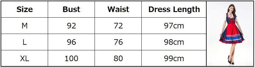 Высокое качество Для женщин костюм для немецкого фестиваля Октоберфест Dirndl