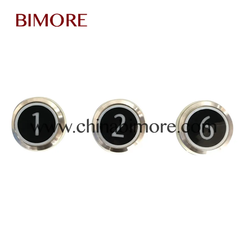 

10 Pieces KM51071111H03 KM51071101H03 BIMORE Elevator Push Button