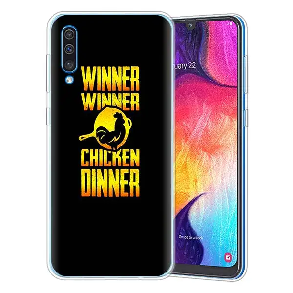 Мягкий силиконовый чехол для samsung Galaxy A71 A90 5G A51 A50 A70 A40 A20e A10 A30 A80 A6 A8 плюс A7 A9 крышка PUBG игровой чехол Fundas - Цвет: 15