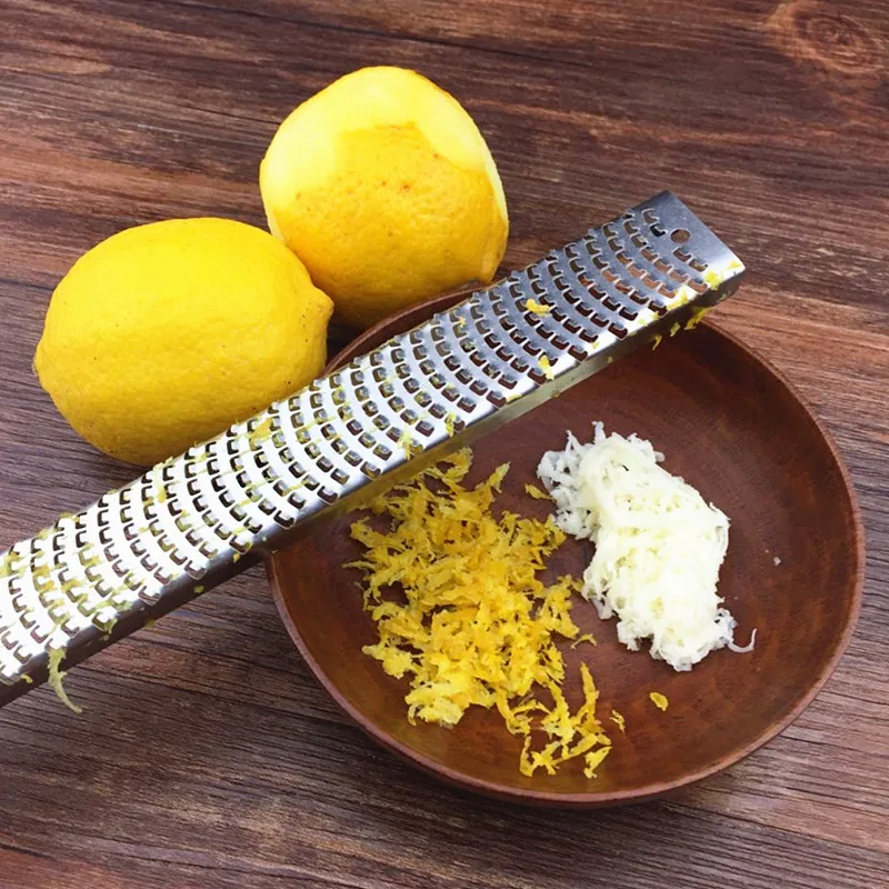 

Y157 Multifunctional 1 pc Stainless Steel Cheese Grater Practical Lemon Cheese Tool Fruit Peeler Portable Kitchen Tools