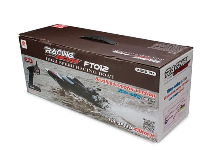 (В наличии) 100% оригинальный Feilun FT012 бесщеточный двигатель 4CH RC лодка с водяным