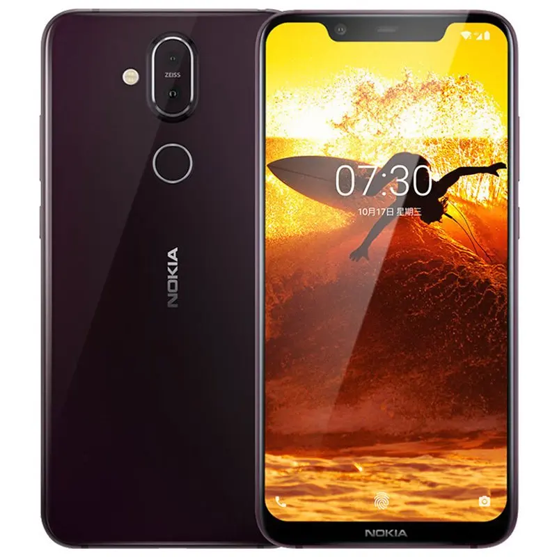 Night Red Смартфон NOKIA X7 Android 4G LTE, 6,18 дюймов, FHD Snapdragon 710, 2,2 ГГц, четыре ядра, 4 ГБ/6 ГБ ram, 3500 мАч, мобильный телефон с функцией распознавания лица, OTG - Цвет: Night Red