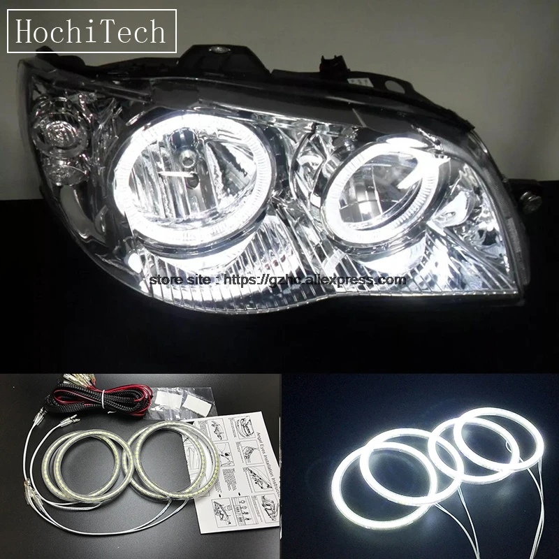HochiTech ультра яркие красные/зеленые/Белый светодиодный глаза ангела 2500LM 12 В halo