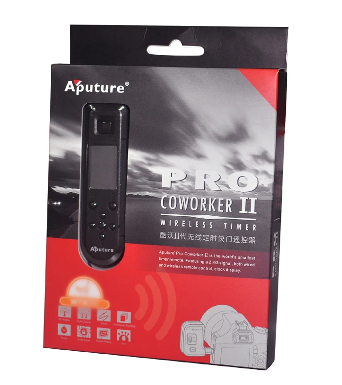 Aputure Pro Коллега II Беспроводной Таймер Пульт дистанционного управления WTR1C для Canon