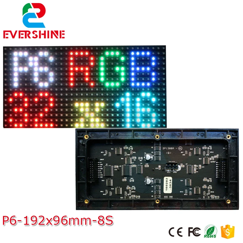 Добро пожаловать в образец 6 мм P6 SMD RGB полноцветная светодиодная панель дисплей