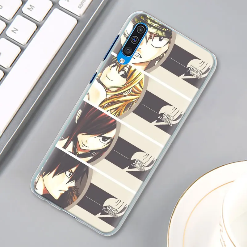 Аниме Манга Fairy Tail чехол КРЫШКА ДЛЯ samsung Galaxy A30 A40 A50 A70 A6 A8 плюс A7 A9 M30 чехол для телефона Coque