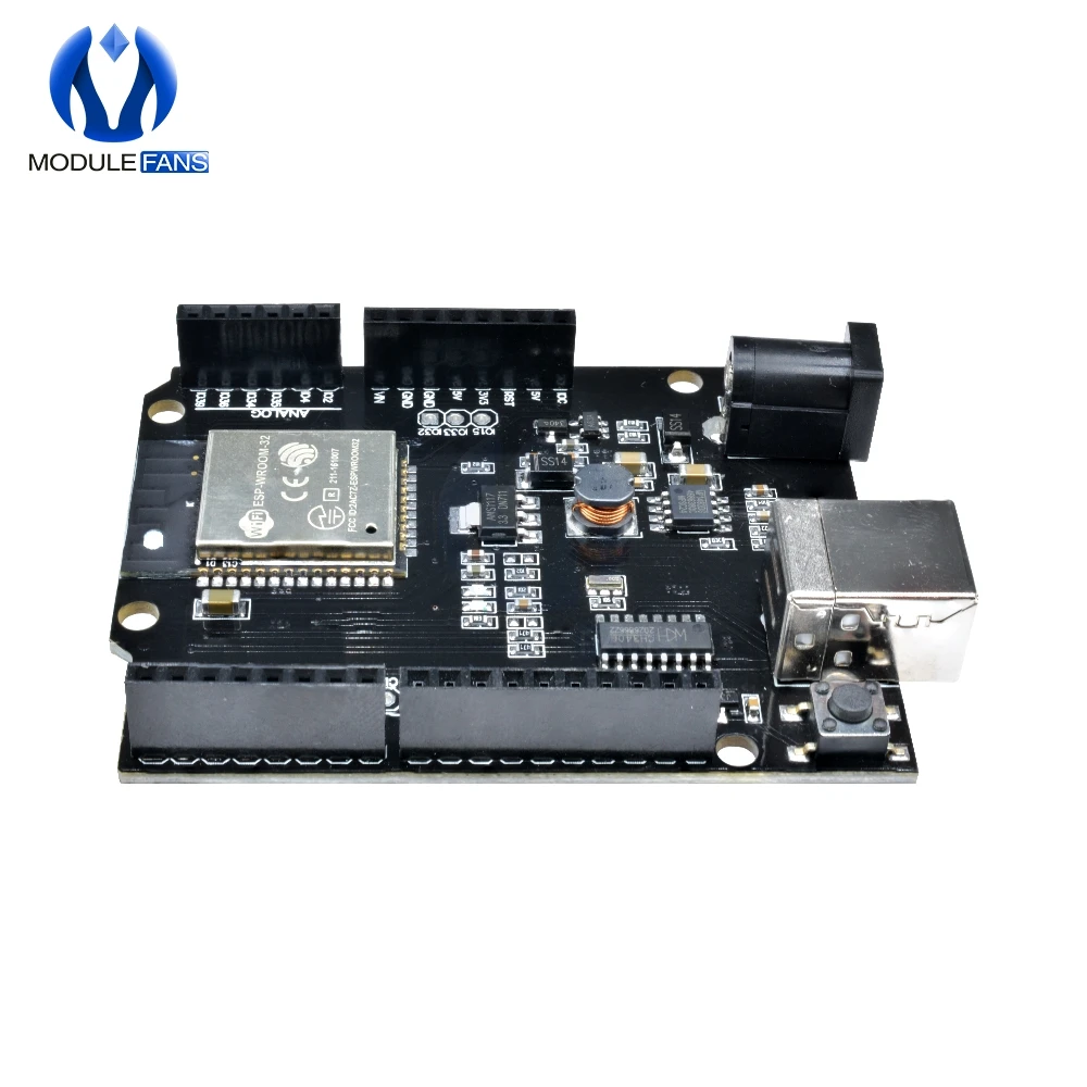 Макетная плата ESP32 5 12 В постоянного тока для Arduino UNO R3 Wemos D1 R32 Мини Wi Fi беспроводной