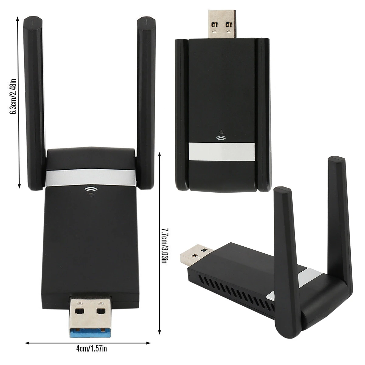 5 8 GHz + 2 4 двухдиапазонный USB WiFi ключ 11AC 1200Mbps USB3.0 беспроводной LAN адаптер| |