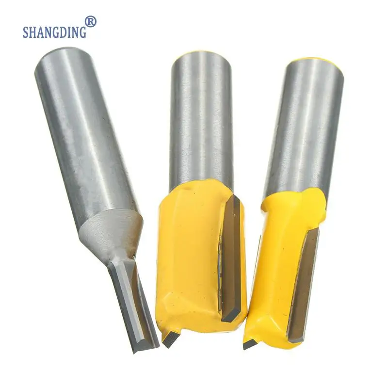 Новинка 3 шт./комплект фреза с двумя канавками хвостовик фрезерного станка ЧПУ