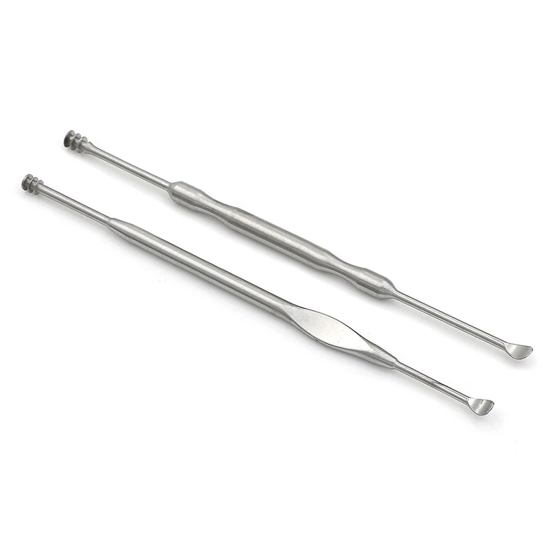 

New Earpick stainless steel earpick wax remover curette cleaner Ear health care tool