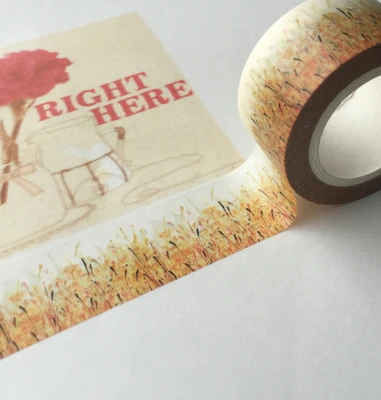 

Free Shipping Beautiful 20mm*10m high quality washi paper tape/Bristlegrass masking japan washi tape