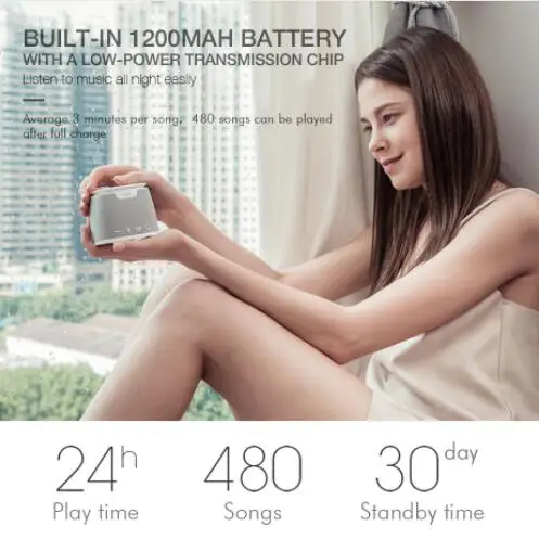 HAVIT M1 Bluetooth Динамик Беспроводной Зарядное устройство бас с Qi зарядного устройства