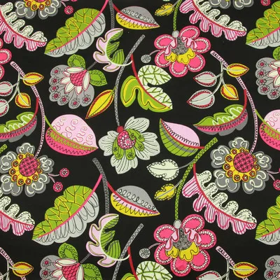 color 19 1 метр хлопок ткань с цветочным принтом ручной работы DIY одежды платье детская одежда хлопок T530 - Цвет: color 19