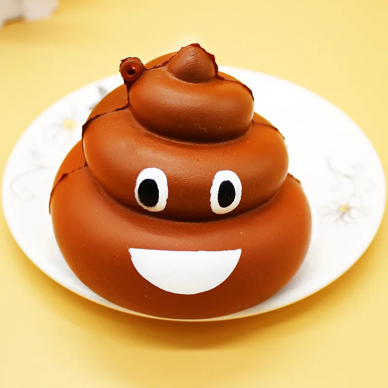Новое поступление Детские медленно восстанавливающие игрушки Pinch Soft Poo Shits милые