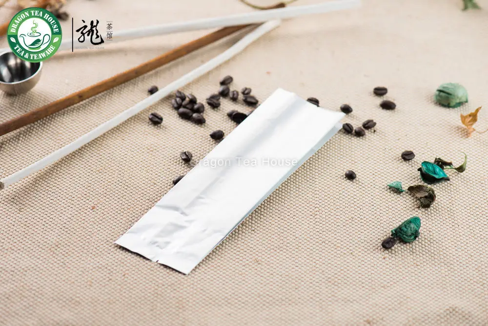 Серебряная алюминиевая фольга герметичный мешок для чая вакуумная упаковка 50