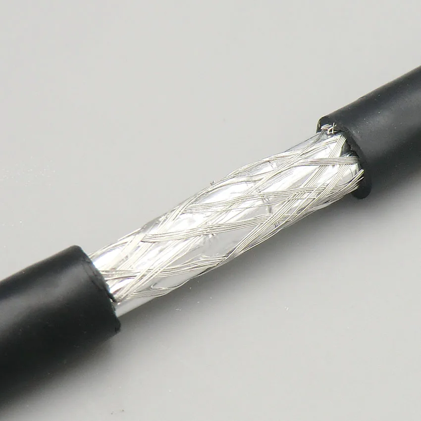 Экранированный кабель в оболочке 6, 8 ядер 0.2mm м² с чистой бескислородной медной Гибкий двойной щит сигнала управления провода RVVP