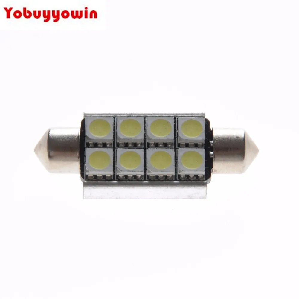 Новинка 4X Canbus 42 мм 8 светодиодный 5050 SMD автомобильный C5W купольный светильник|smd