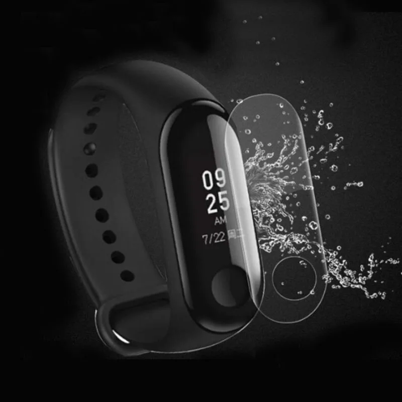 Anti-Scratch TPU Soft Full Coverage Protective Film For Xiaomi Mi Band 3 Band3 Miband Wristband Screen Protector Cover Guard | Электроника