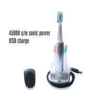 sonic electric toothbrush 46000 strokesmin 4 speeds rechargeable gum massager toothbrush