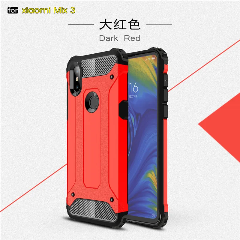 Чехол-накладка для Xiaomi Mi Mix 3 противоударный прочный силиконовый | Мобильные