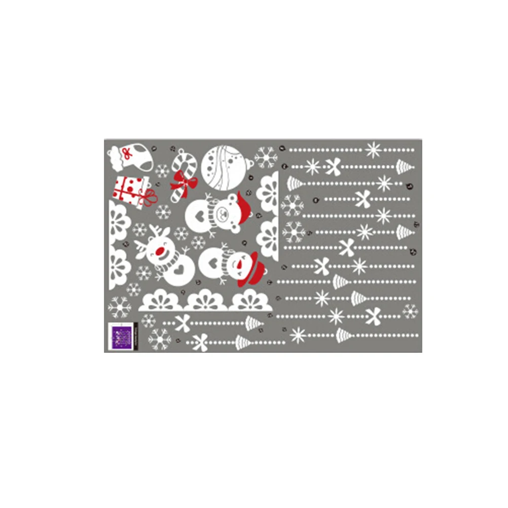 Рождественский стиль снеговик снежинки олень носок для праздника рождевечерние