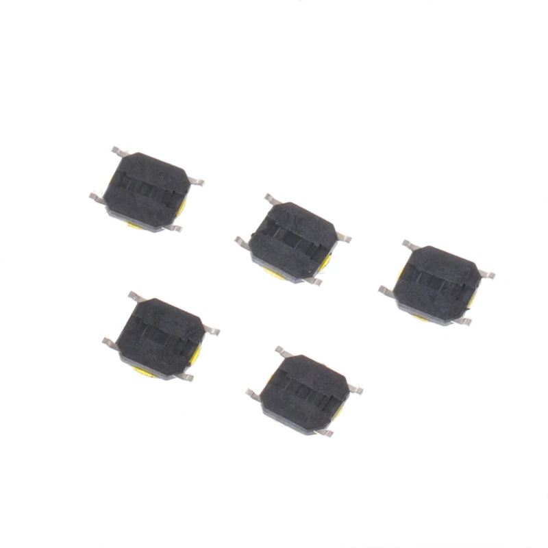 100 шт. 4x4x0 7 мм 4 контактный SMD микро Мгновенный Кнопочный тактильный