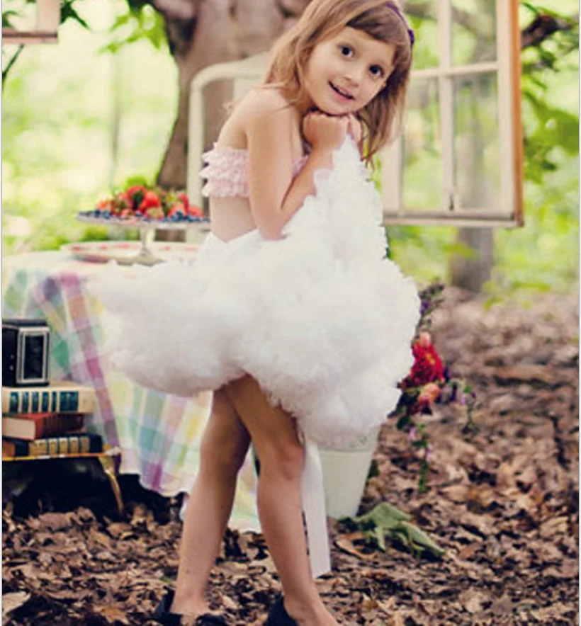 2018 юбка американка для маленьких девочек Тюлевая пачка танцев в стиле Лолиты