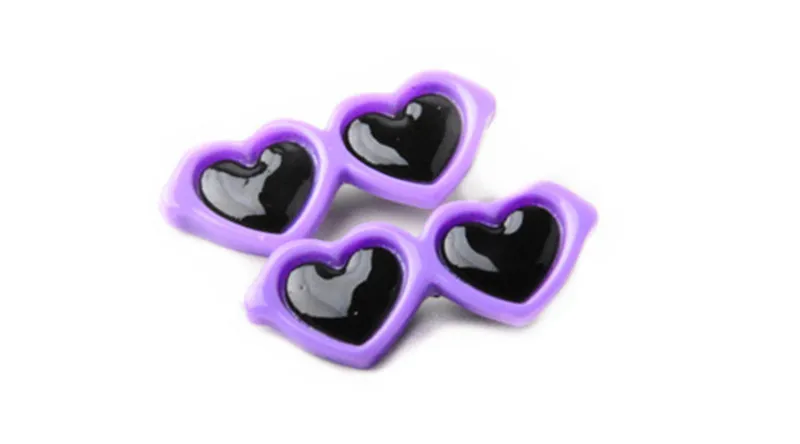 purple 1 шт. Домашний питомец собака Луки аксессуары для собак любовь очки дизайн собака волосы луки товары для ухода за домашними животными милый подарок - Цвет: purple