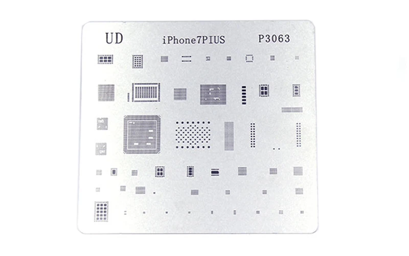 16 шт. полный набор шаблона для пайки трафарет реболлинга BGA IPhone 4 4s 5 5s 5c 6 + 6S 6s 7 SE 8
