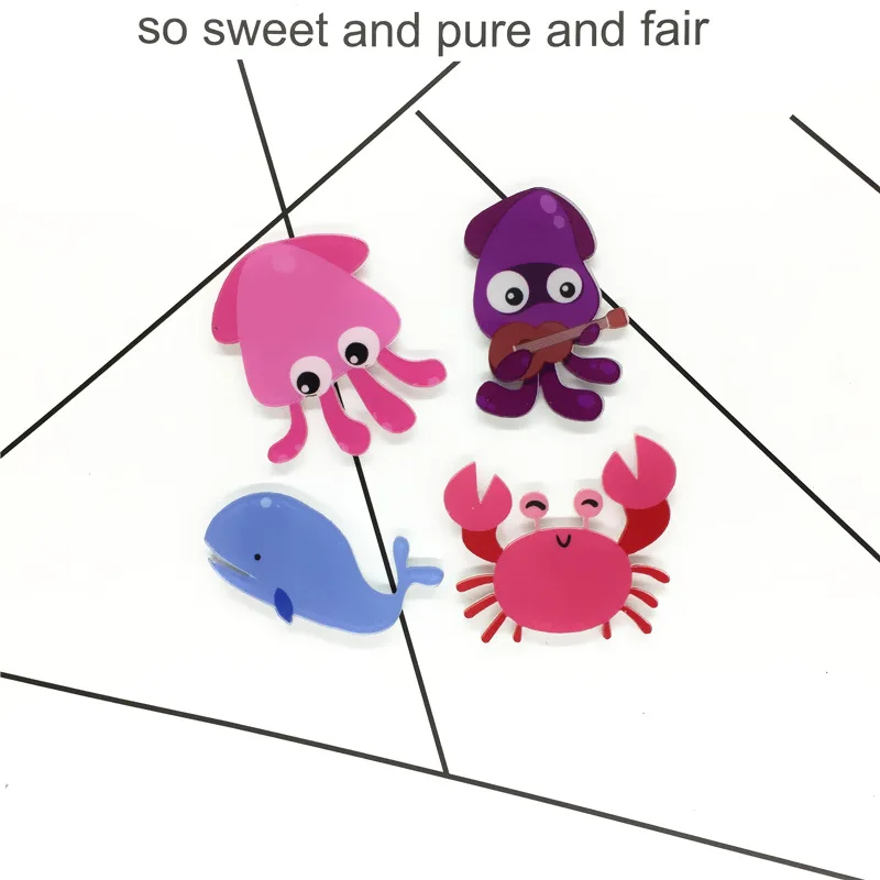 XINAHER 1 шт. прекрасный морской организм иконки на Pin Kawaii значок значки рюкзак одежду