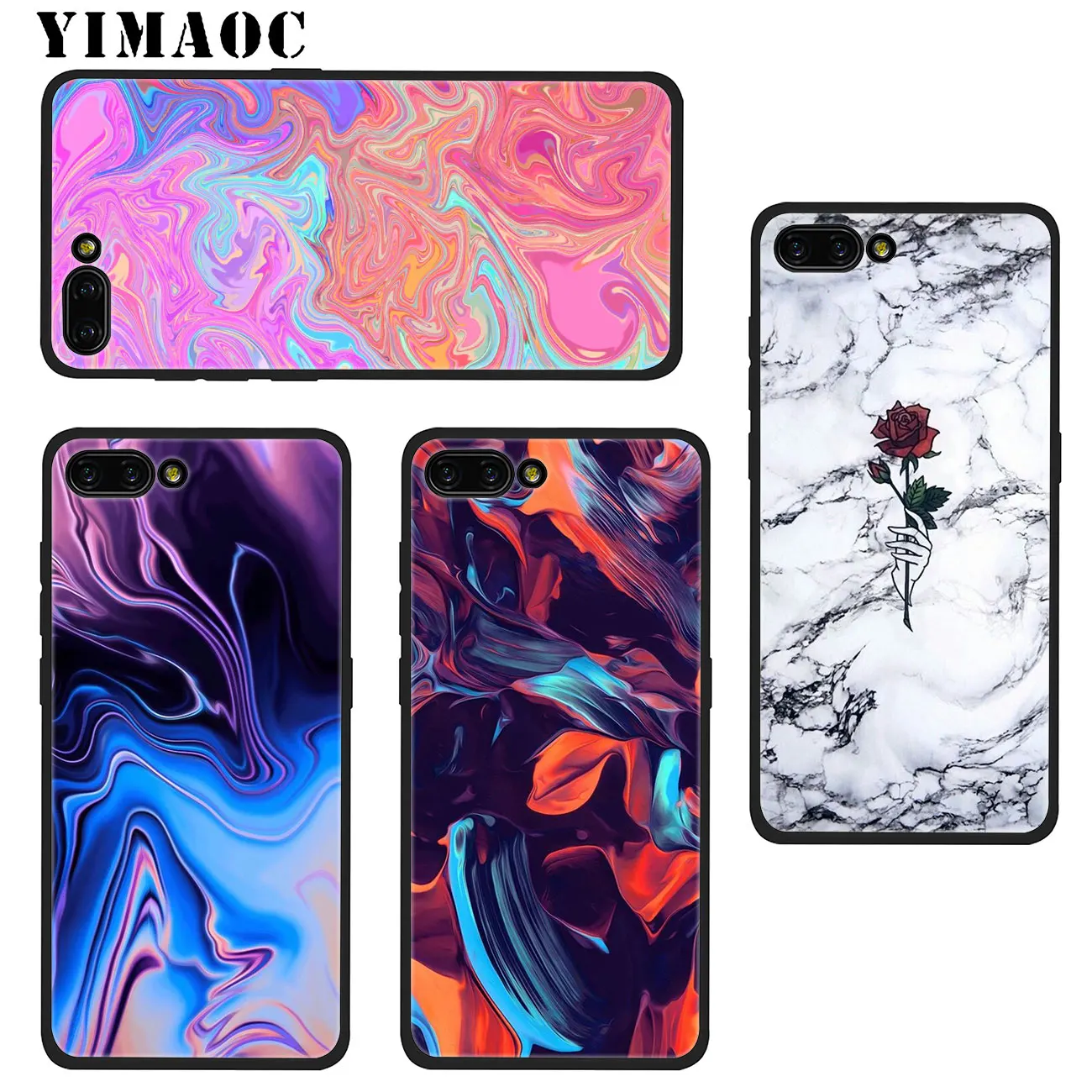 Мягкий силиконовый чехол YIMAOC для Huawei P20 Pro P10 P9 P8 Lite Mini 2017 P Smart Z 2019 | Мобильные