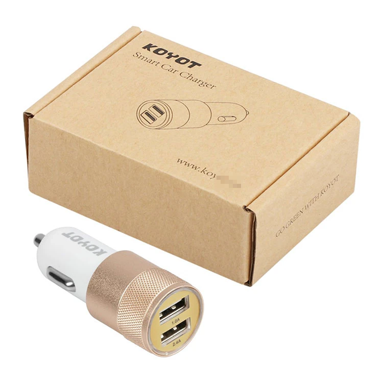 KOYOT оригинальная коробка двойной зарядное устройство USB универсальный USB зарядное устройство адаптер для samsung S6 iphone X 8 7 PLUS мобильный телефон