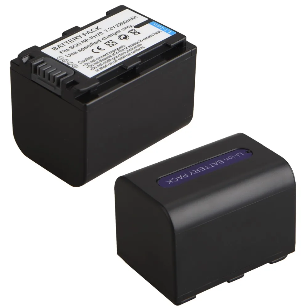 2200 мАч NP FH70 батарея камеры для Sony FV50 FV100 FH30 FH40 FH60 FH50 HDR SR серии XR|Цифровые