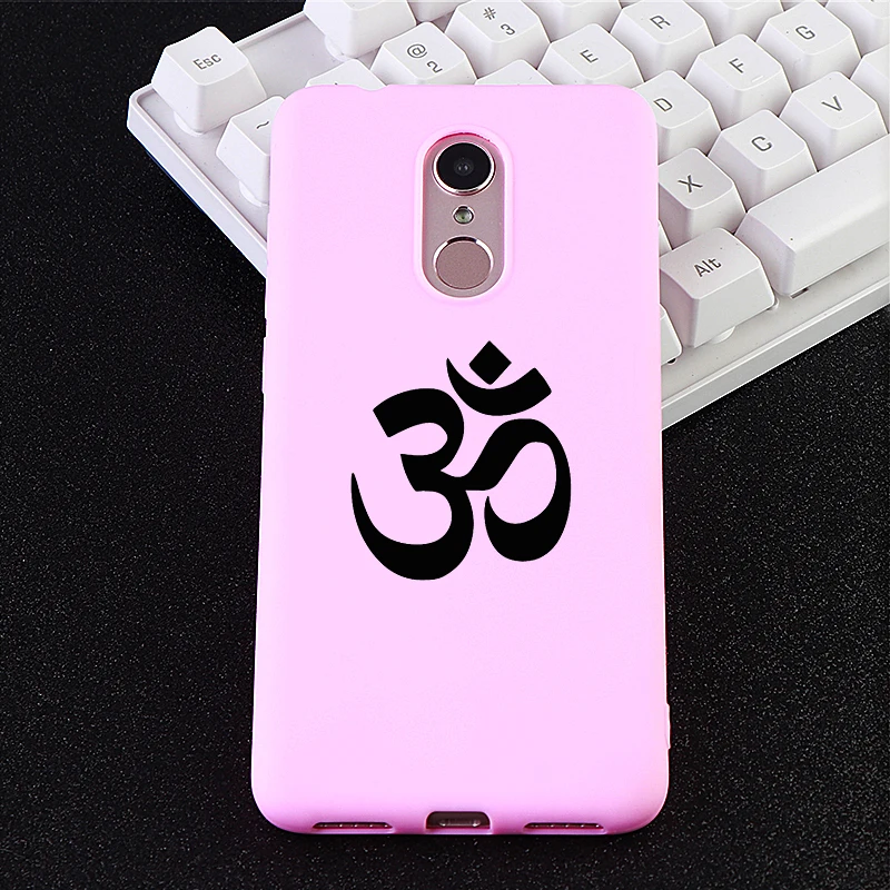 Phone Case for Xiaomi Redmi Note 6 MIX 2 3 S 8 SE Youth Max 4x 5 A Pro Cases Letter OM Soft Silicone Covers Accessories | Мобильные