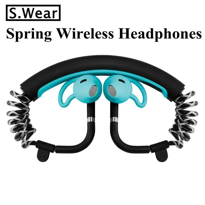 

S.wear Stick Bluetooth Stereo Headphone Wireless Sports Running Headset Handsfree Earphones pk LF-18 Bone Conduction headphones