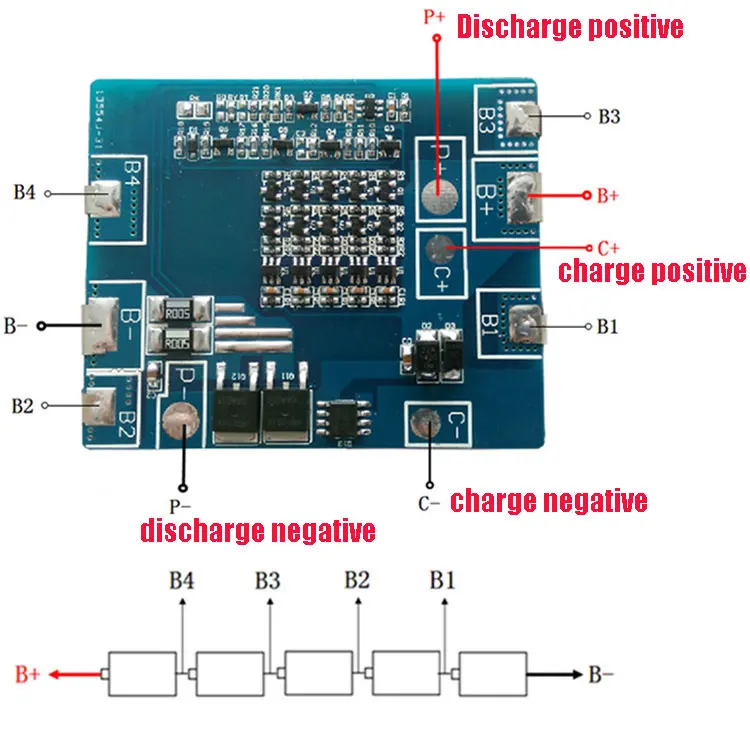 5S 10A 18 5 V li ion BMS PCM Защитная плата батареи bms pcm без балансировки для литиевого