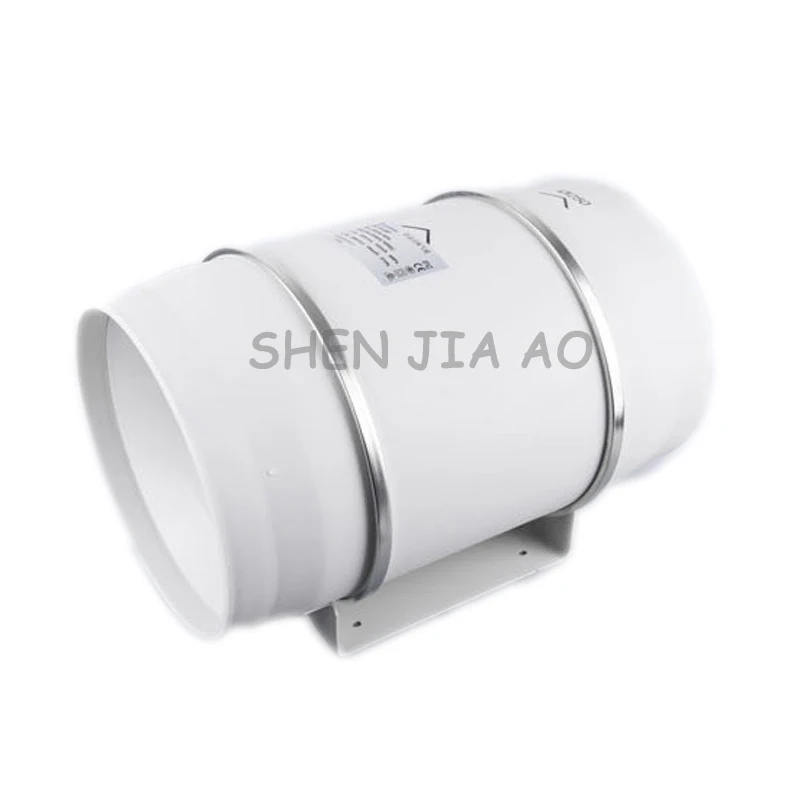 Вентилятор для труб с турбонаддувом наклонным потоком HF 150P 6 дюймов мощная