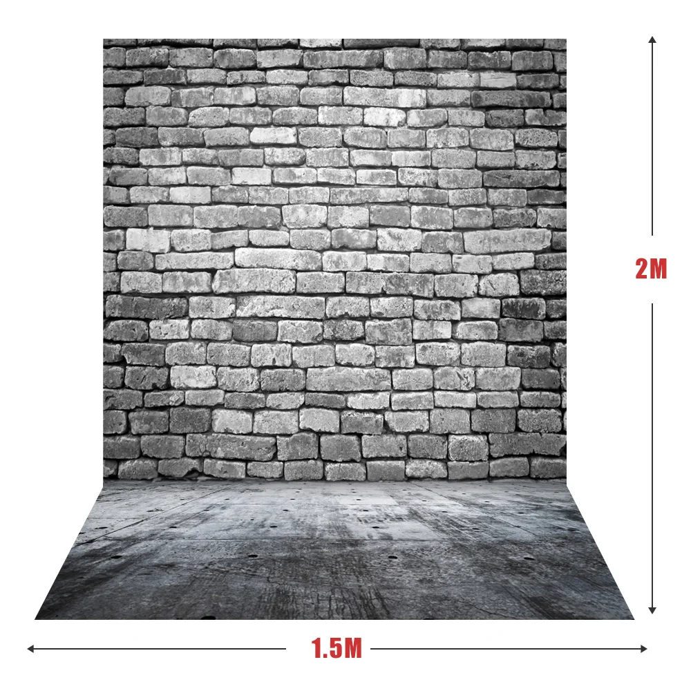 Andoer 1 5*2 м большой фон для фотосъемки классический модный деревянный пол