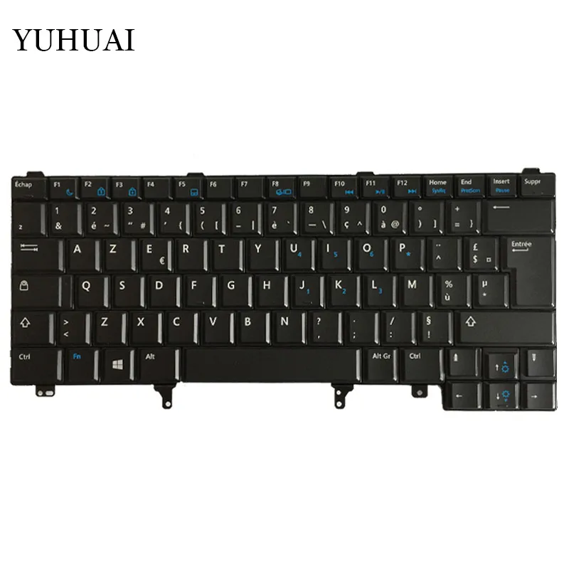 FR Французский Клавиатура для ноутбука Dell Latitude E6420 E6320 E6430 E5420 E5430 E6430s Клавиатура ноутбука