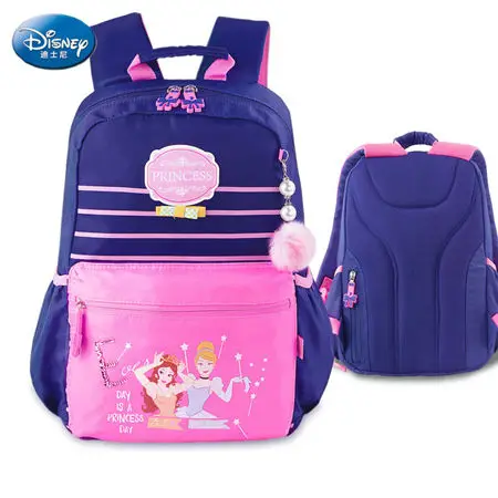 Style 02 Детский рюкзак disney Sophia Princess, школьная сумка высокого качества для девочек, мультяшный школьный рюкзак, Сверхлегкий детский Ранец, класс 1-3 - Цвет: Style 02