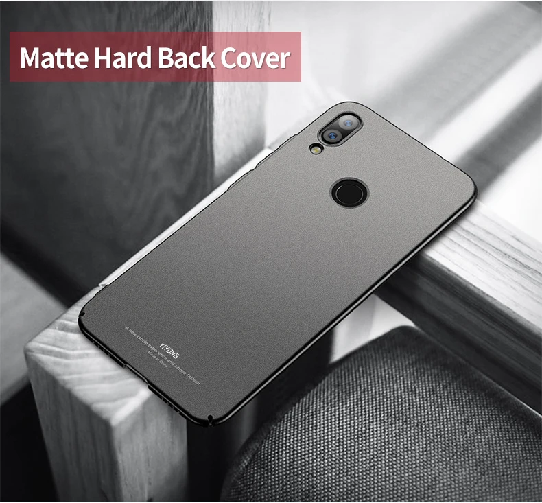 Redmi Note 6 Pro Чехол YIYONG матовый чехол Xiaomi Redmi Note 7 6 5 Pro Чехол Xiomi Global PC чехол для Xiaomi Note 5 6 7 Pro Чехол