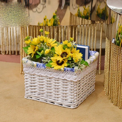 Storage Basket Rattan Dirty Clothes Should Be Home Wardrobe Kitchen Snacks Sundries Box Liu Set Fabric | Дом и сад