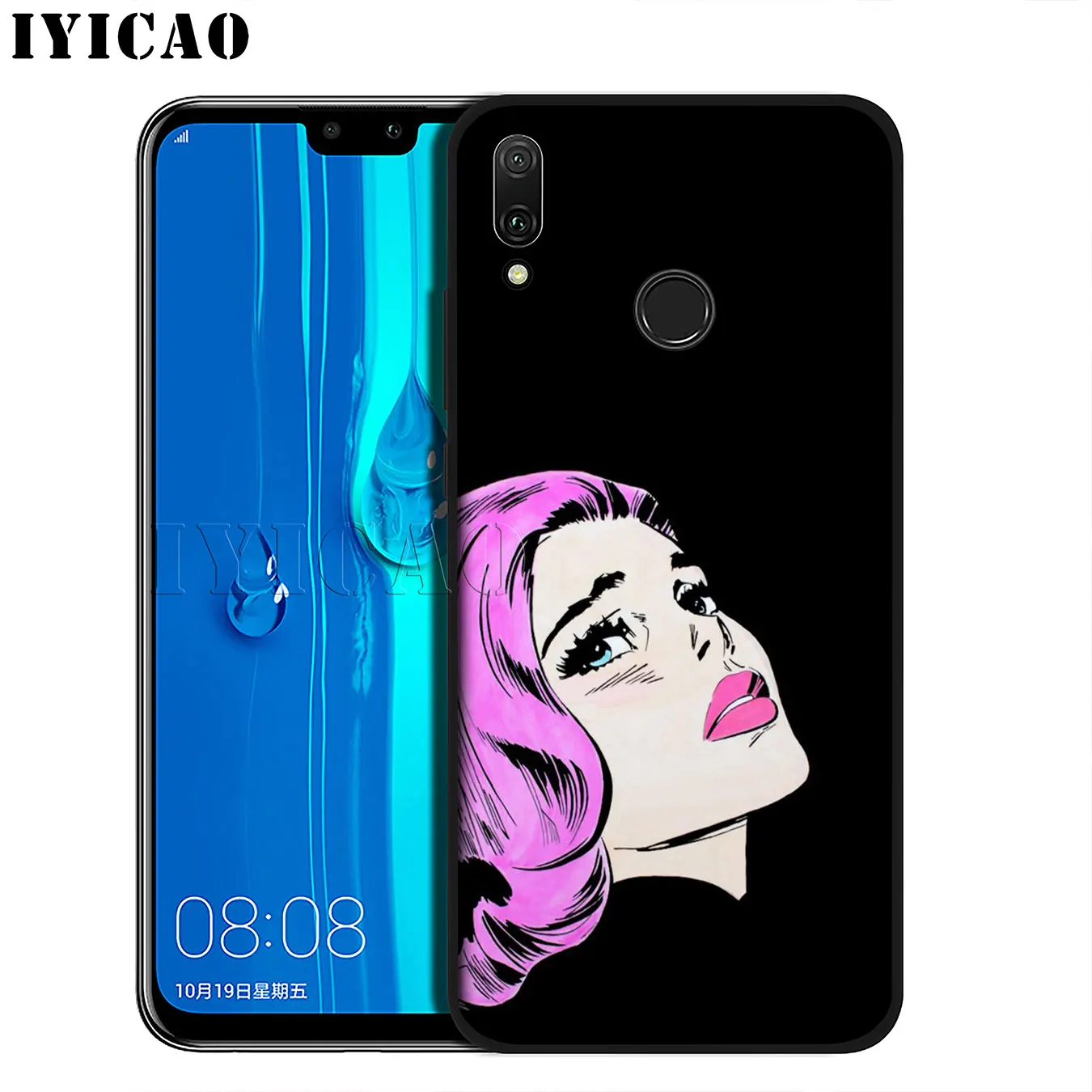 IYICAO винтажный Мягкий силиконовый чехол для телефона Huawei Mate 30 20 10 Pro Lite Nova 5I 4 3i 3 2i |