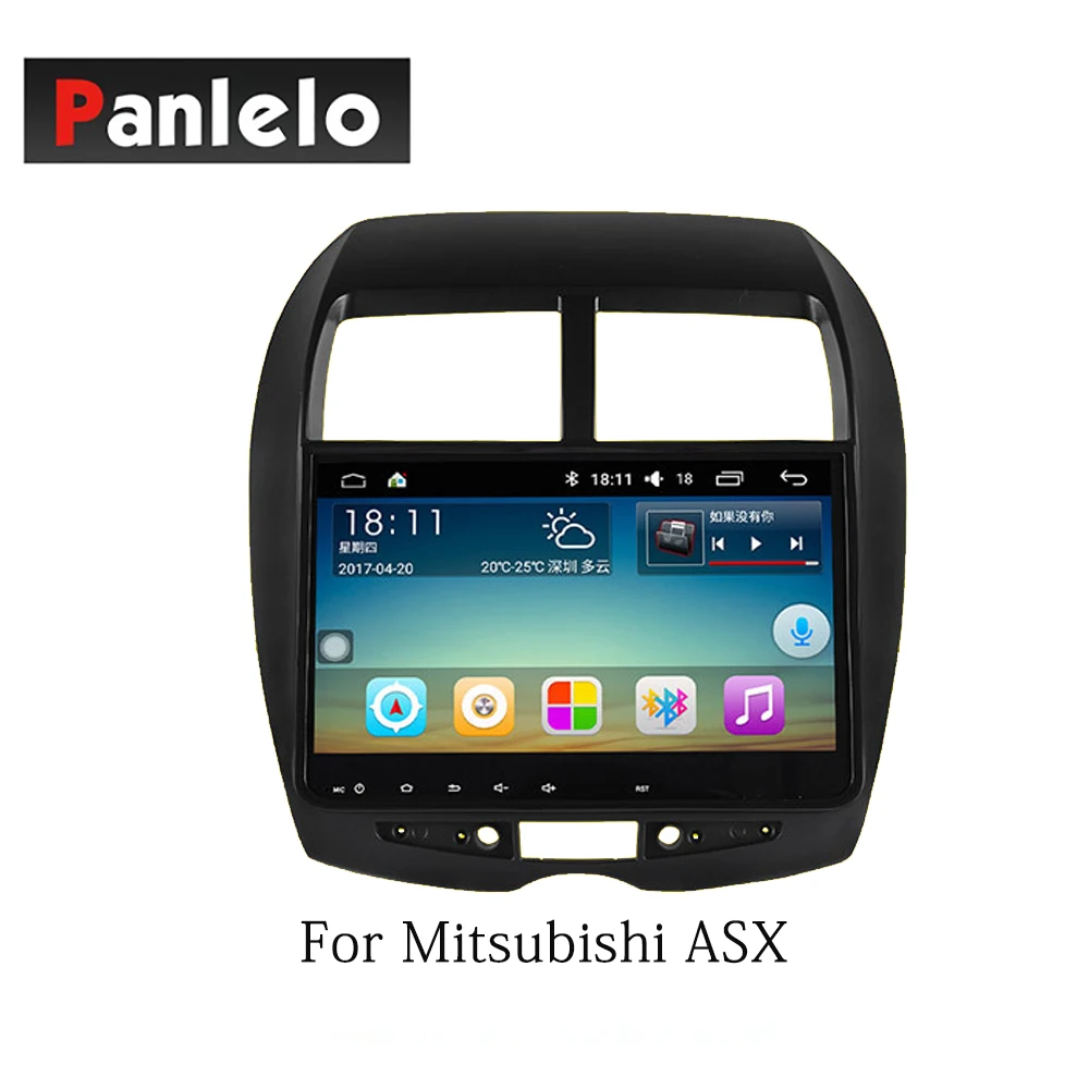 Panlelo автомобильный стерео Android 8 1 для Mitsubishi ASX Outlander Lancer ex 2 Din радио AM/FM GPS Навигация