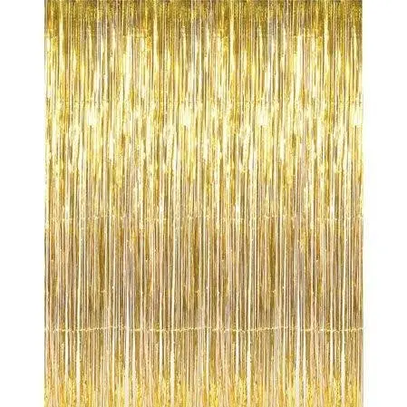 gold 1 шт. 1*3 м розовый золотой с бахромой занавеска с блестками кисточкой детский душ день рождения фон свадебного торжества Настенный декор - Цвет: gold